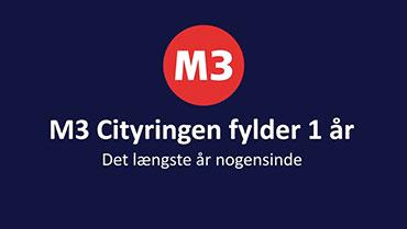 Metroen - M3's 1 års Fødselsdag 2020